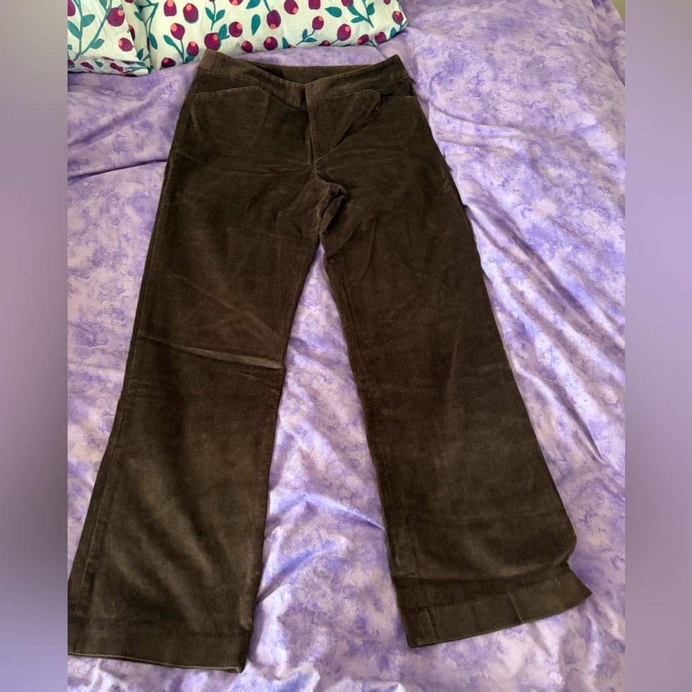 Rafaella Chocolate brown Corduroy Pants